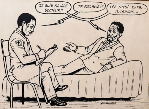 RTLM and “Kangura” framed Tutsi as a “problem” and genocide as preemptive self-defense.