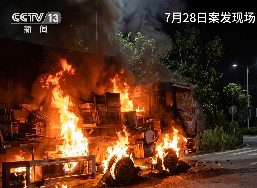 China&rsquo;s state television, CCTV, reports on the &ldquo;crimes&rdquo; of July 28, 2014. But who were the real criminals?