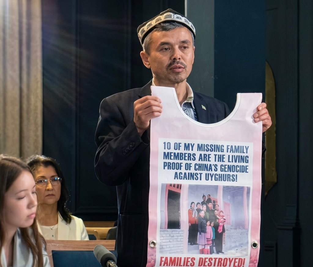 The author at the World Citizens&rsquo; Court in 2024.