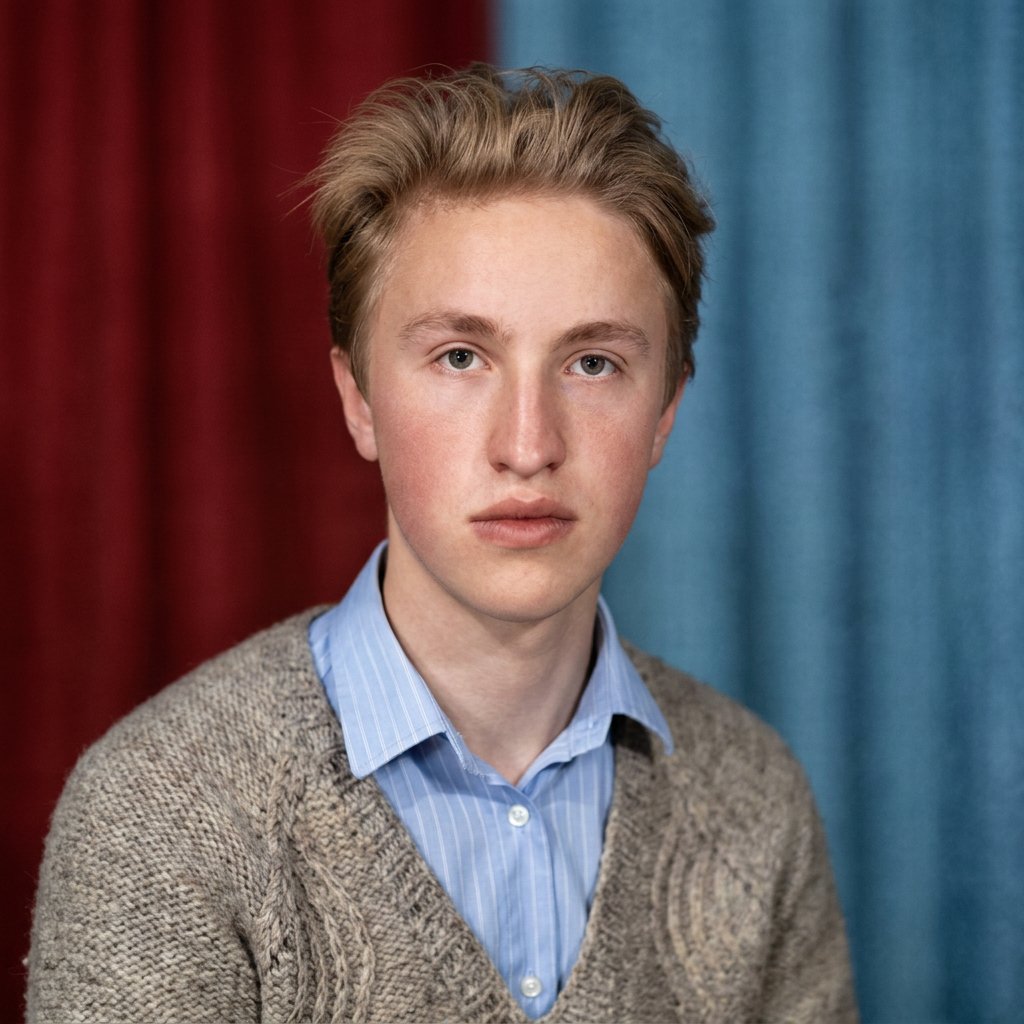 Rudnev at age 18.