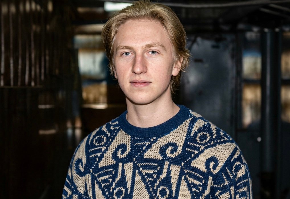 Rudnev as a young teacher of yoga.