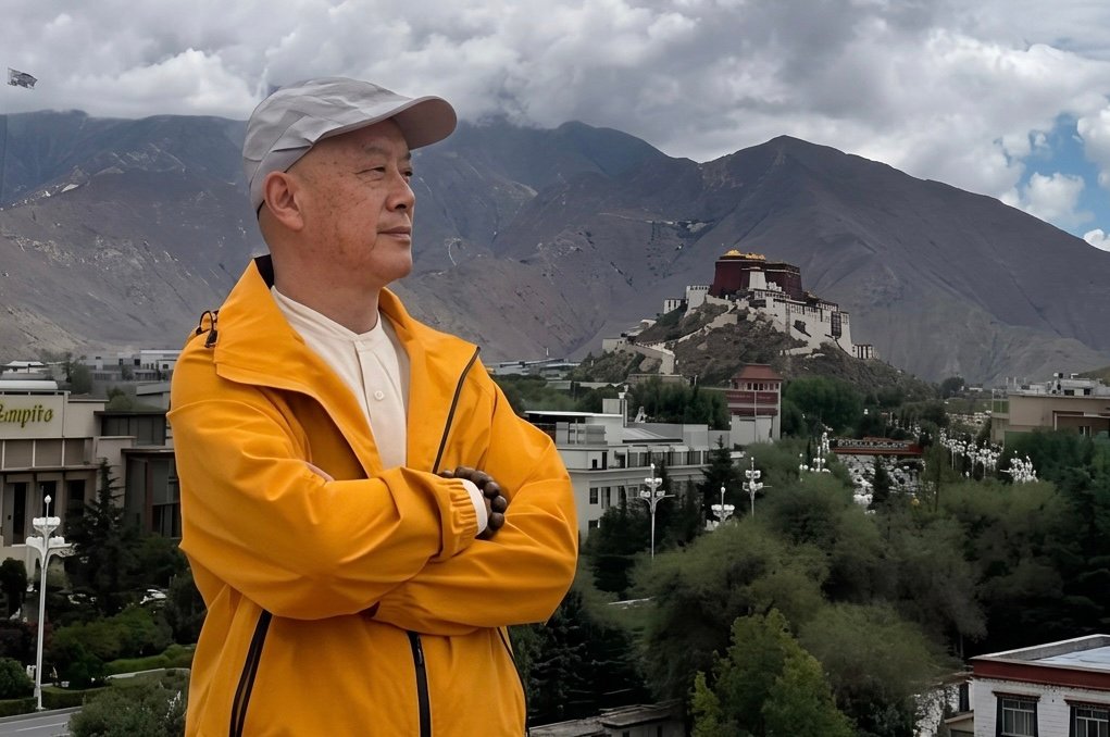 Zhang Yi upon his arrival in Tibet. Source: X via Weiquanwang.