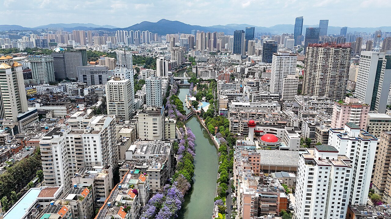 A view of Kunming. Credits.