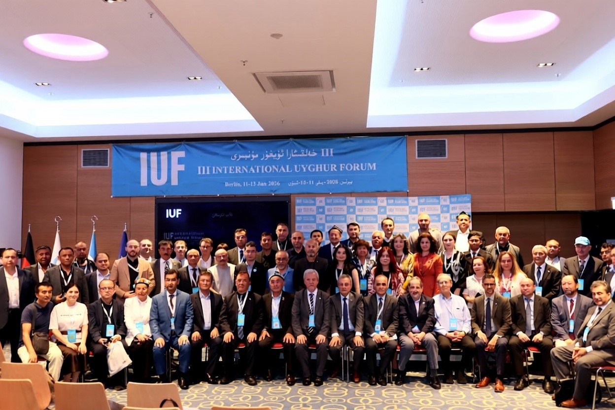Delegates at the Berlin Forum.