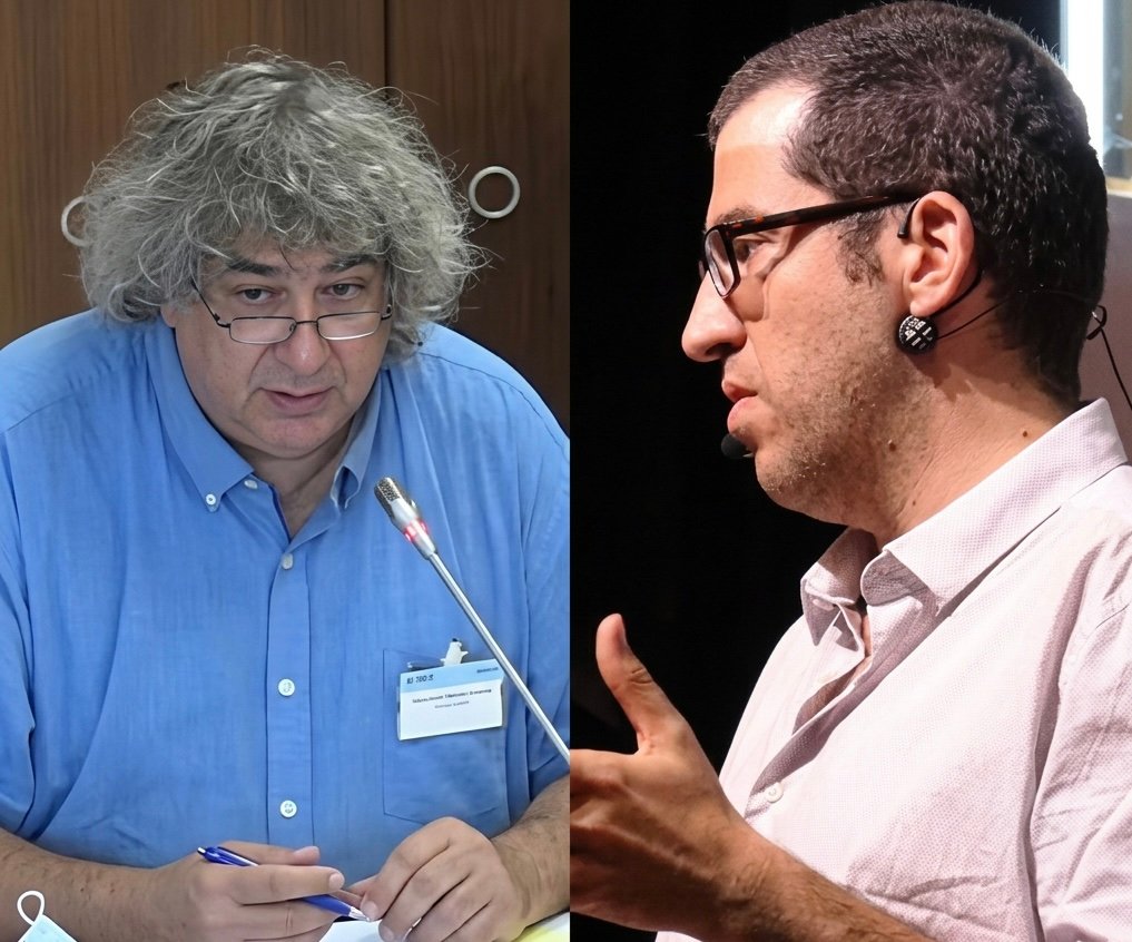 Hugues Gascan (left) and Alban Bourdy (right).