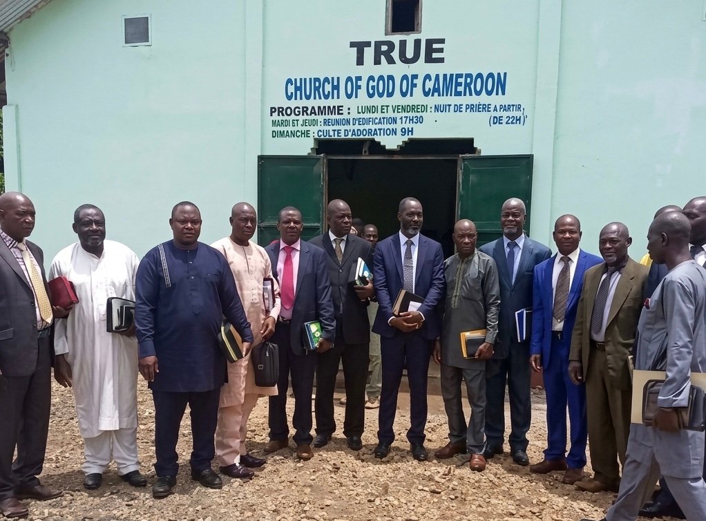 The divided leadership of the True Church of God of Cameroon.