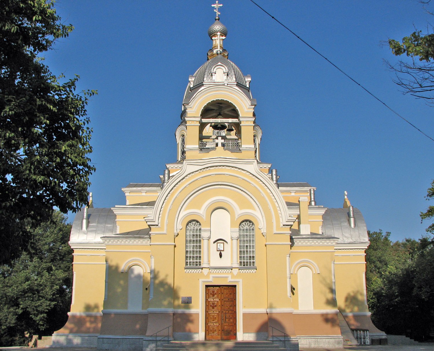 The Orthodox Cathedral of Our Lady of Kazan, Feodosia, Crimea. Credits.