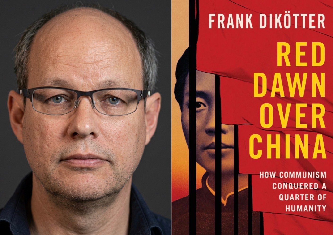 Frank Dik&ouml;tter and his new book.