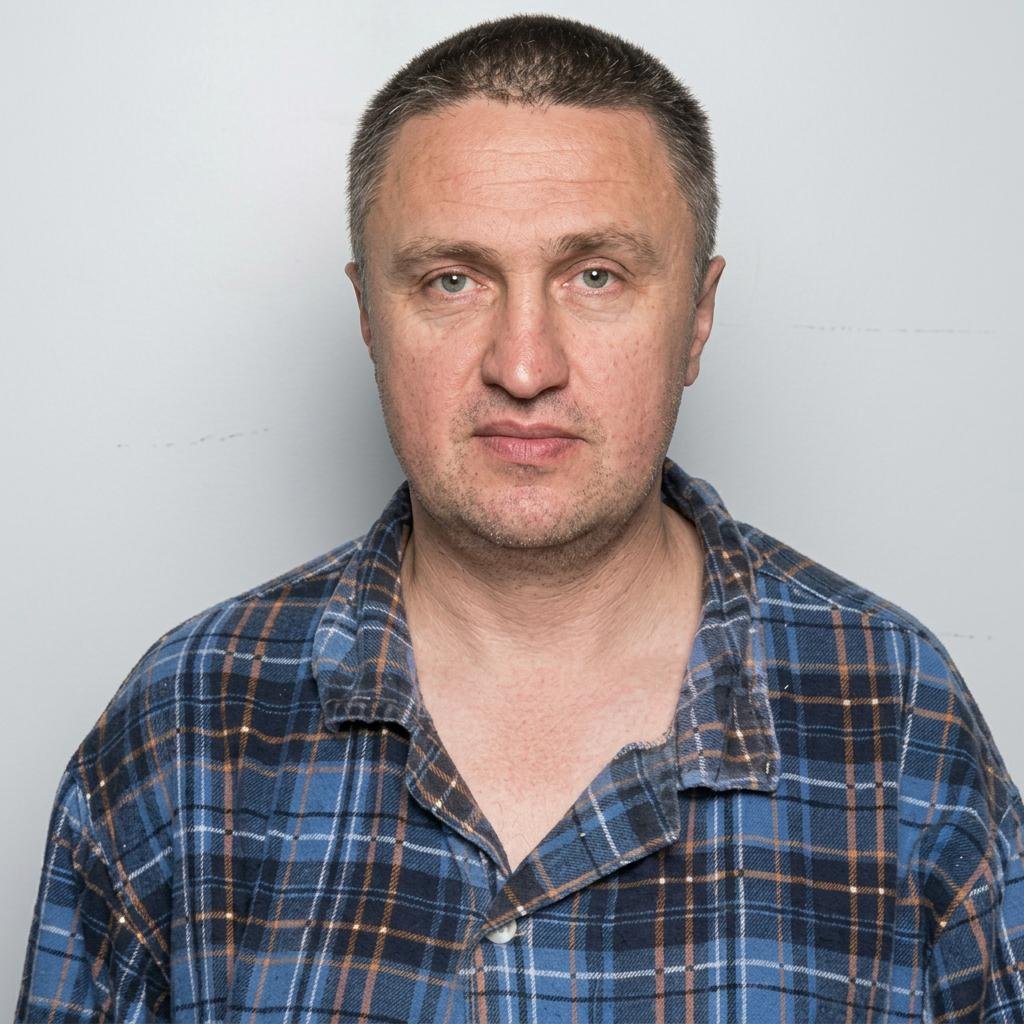 Rudnev as a prisoner in Russia.