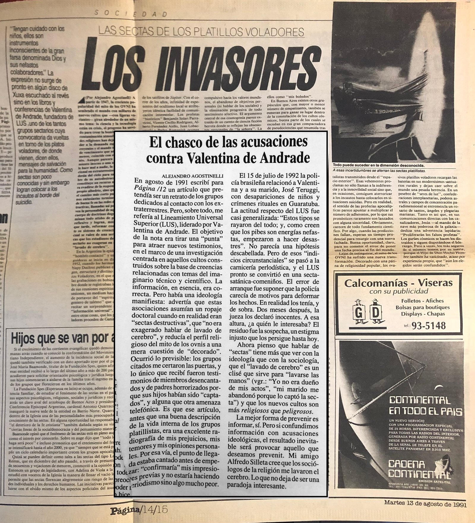 Sectas, pánico moral y prensa: cómo construir un enemigo perfecto
