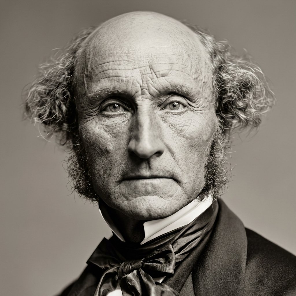John Stuart Mill (1806–1873). Credits.
