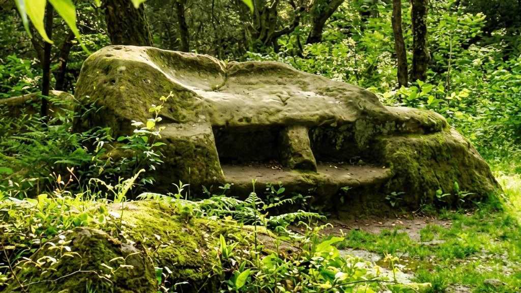 A “place of power” as depicted in “The Dawn of Inliranga.”