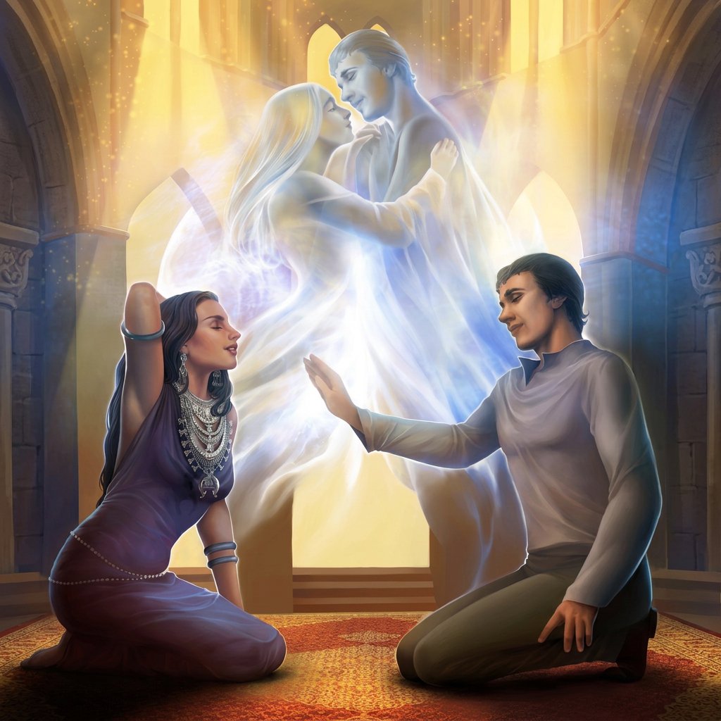 Arthur’s first meeting with Alice. From “The Dawn of Inliranga.”
