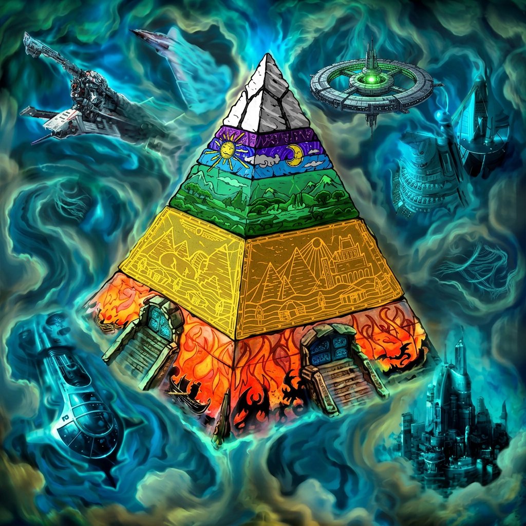 Pyramids appear repeatedly in the text. From “Secrets of the Dead.”