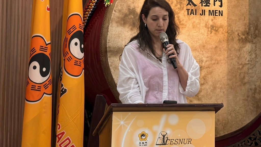  María Vardé at the Forum.