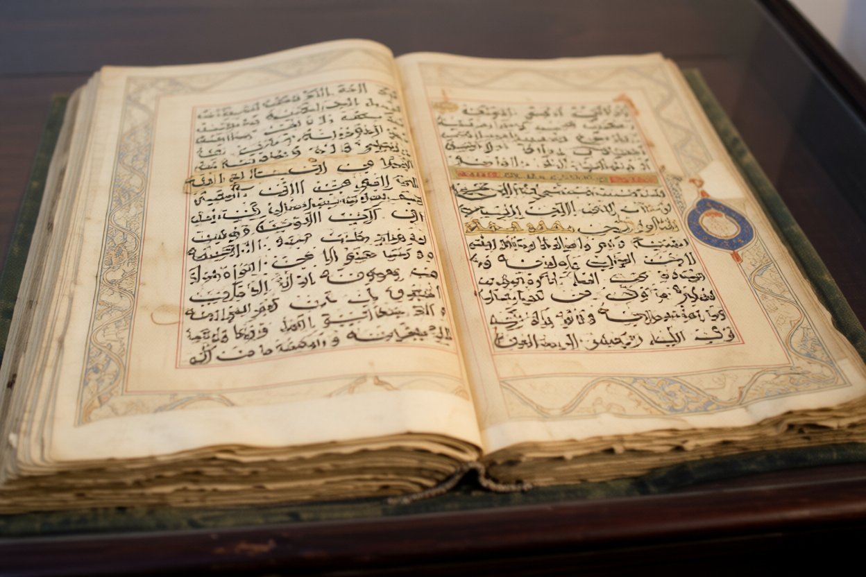 The Tashkent Qur’an, which may well be the oldest extant Qur’an copy.