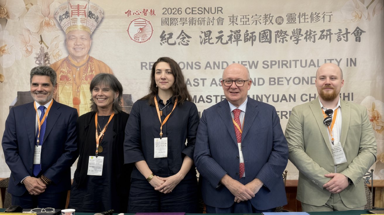 The OneTaste session’s panelists at CESNUR 2026.