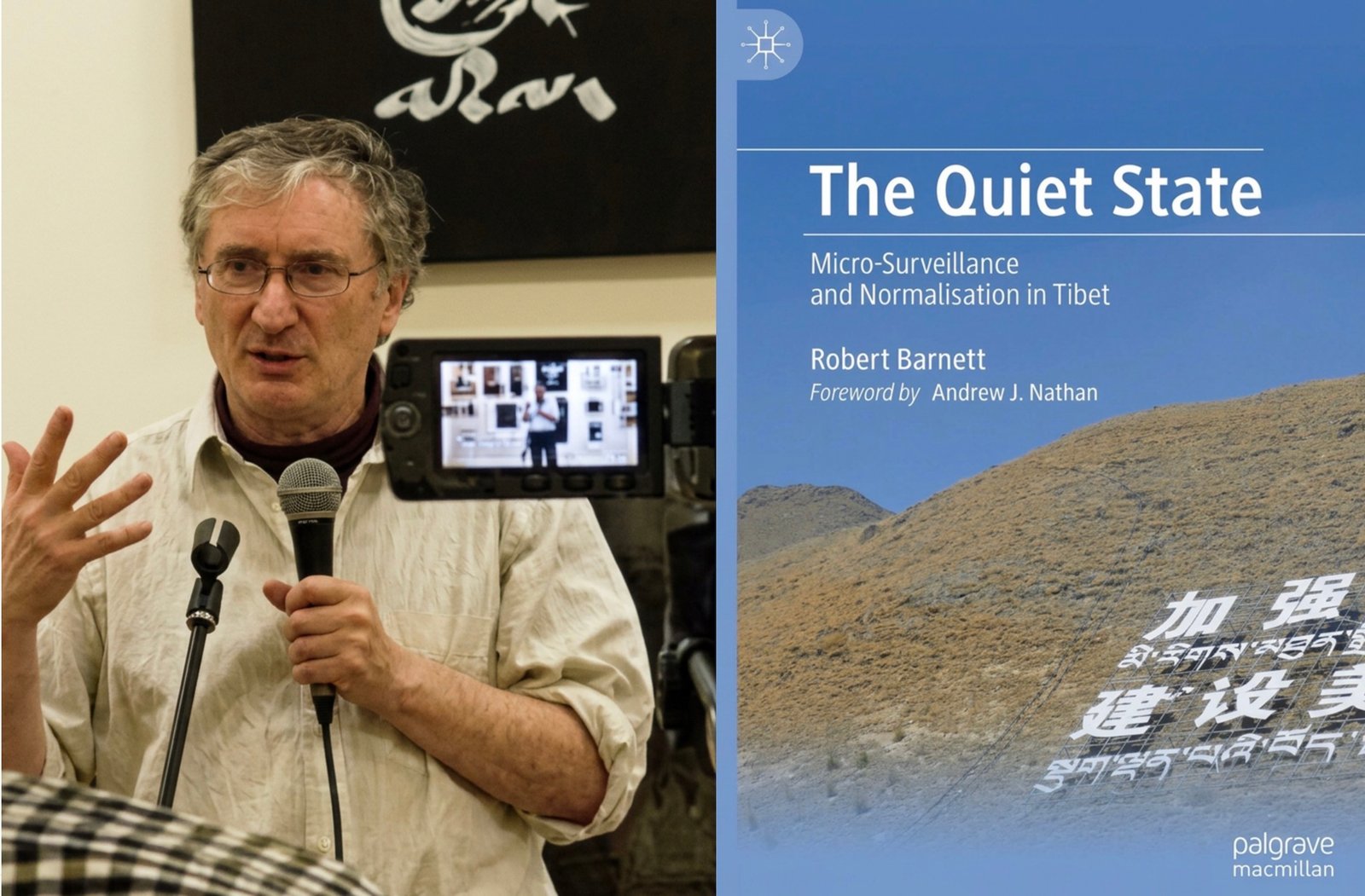 Robert Barnett and his new book.