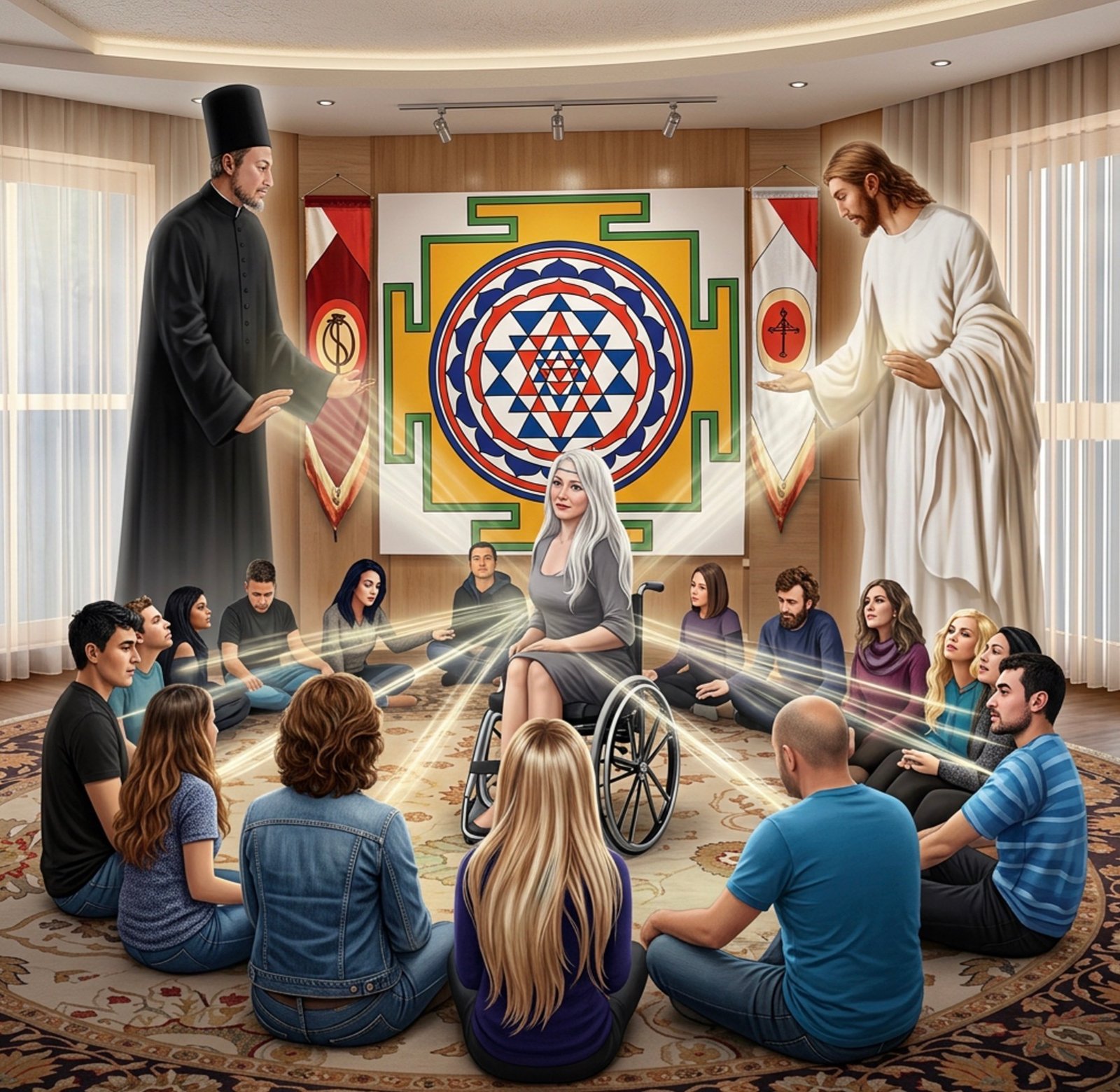 The collective prayer for Alice.