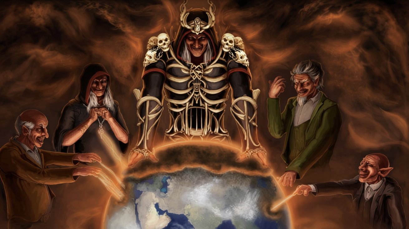 The black magicians. From “The Dawn of Inliranga.”