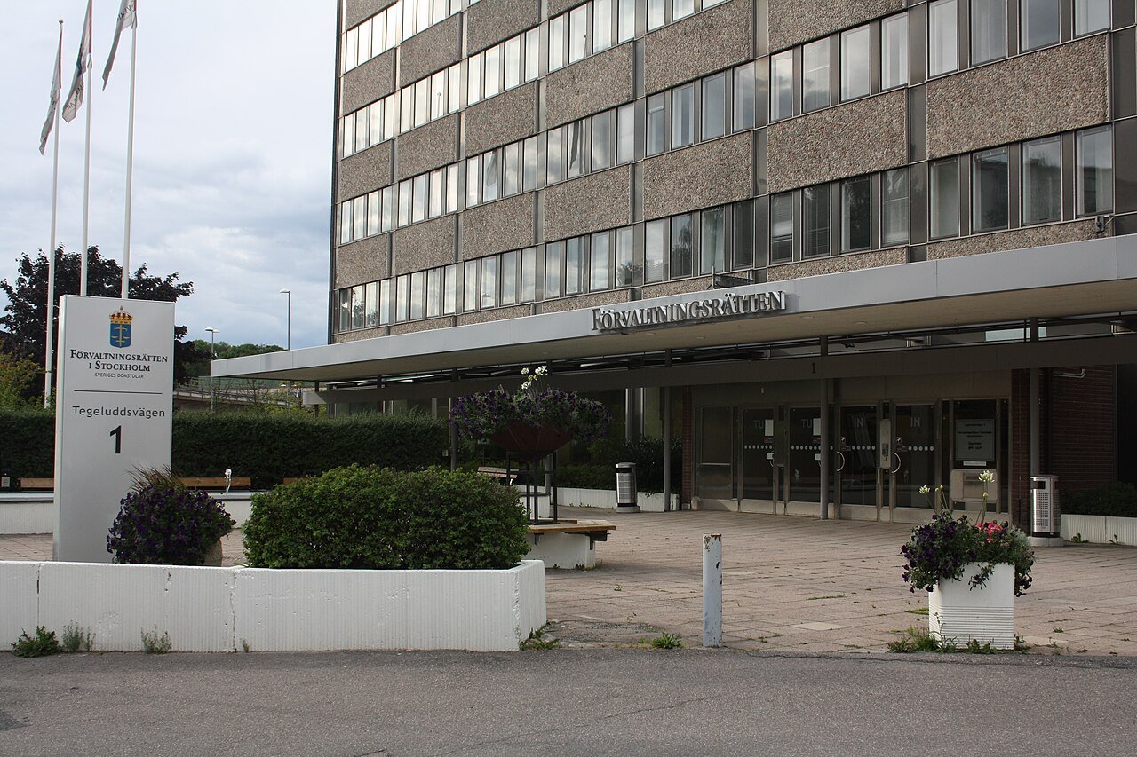Stockholm’s Administrative Court. Credits.